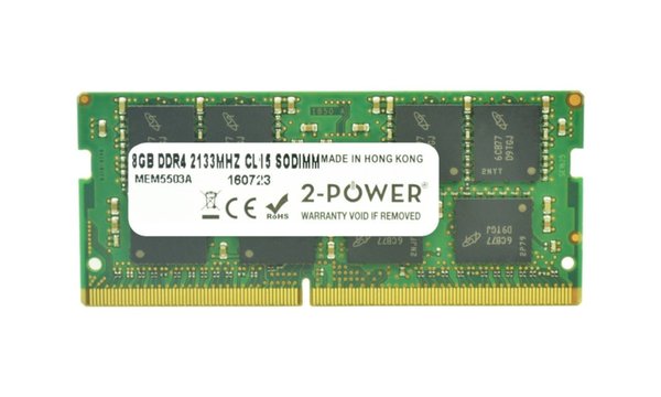 15-ba007ns 8GB DDR4 2133MHz CL15 SoDIMM