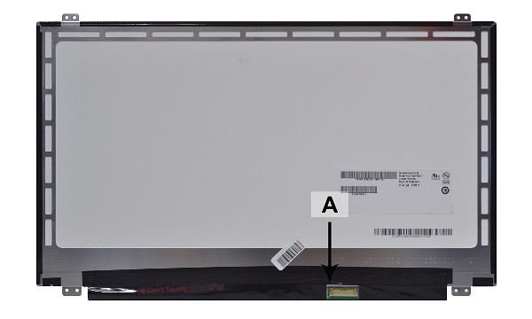 X555DA 15,6" WXGA 1366x768 HD LED opaco