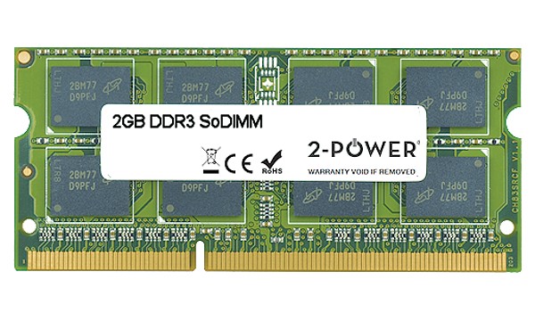 Satellite C660-10V 2GB DDR3 1066MHz DR SoDIMM