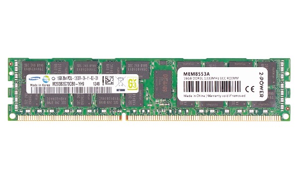 YXKF8 16GB DDR3 1333MHz RDIMM LV