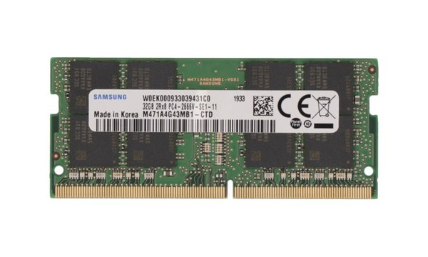 ThinkPad P52 20M9 32GB DDR4 2666MHz CL19 SODIMM