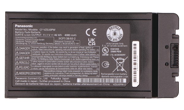 TOUGHBOOK 54 Prime Batteria (3 Celle)