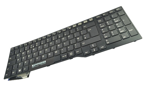 LifeBook A557 Black Keyboard (UK)