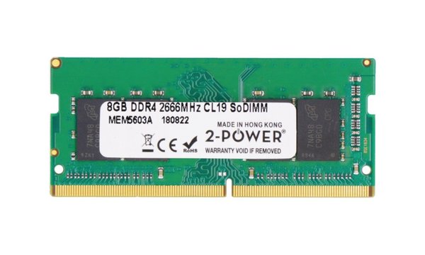 G5 15 5587 8GB DDR4 2666MHz CL19 SoDIMM
